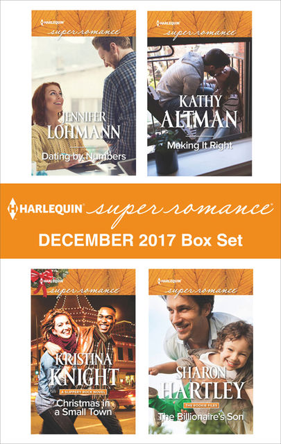 Harlequin Superromance December 2017 Box Set, Kristina Knight, Sharon Hartley, Jennifer Lohmann, Kathy Altman