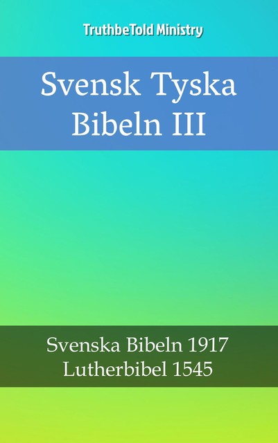 Svensk Tyska Bibeln III, Joern Andre Halseth