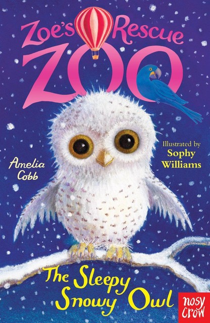 Sleepy Snowy Owl, Amelia Cobb
