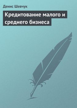 Кредитование малого и среднего бизнеса, Денис Шевчук