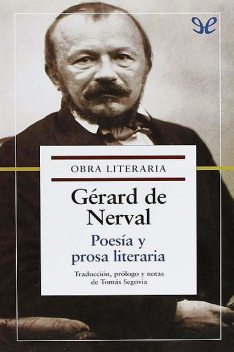 Poesía y prosa literaria, Gérard Nerval