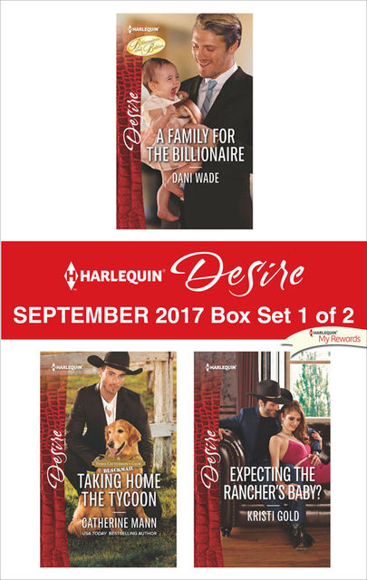 Harlequin Desire September 2017 – Box Set 1 of 2, Dani Wade, Kristi Gold, Catherine Mann