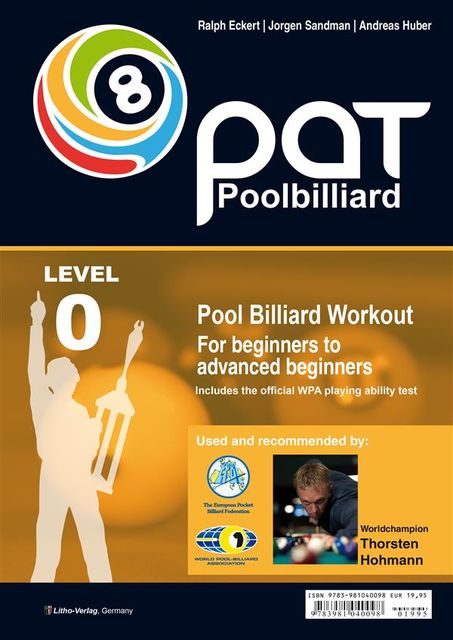 Pool Billiard Workout PAT Start, Ralph Eckert, Andreas Huber, Jorgen Sandmann