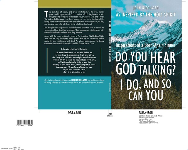 DO YOU HEAR GOD TALKING I DO AND SO CAN YOU, Holy Spirit