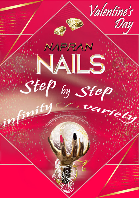 Napran Nails Step by Step, Feher Agnes