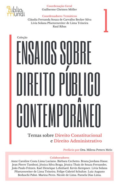 Ensaios sobre Direito Público contemporâneo, Guilherme Christen Möller