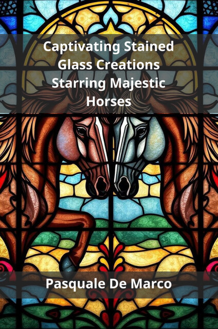 Captivating Stained Glass Creations Starring Majestic Horses, Pasquale De Marco