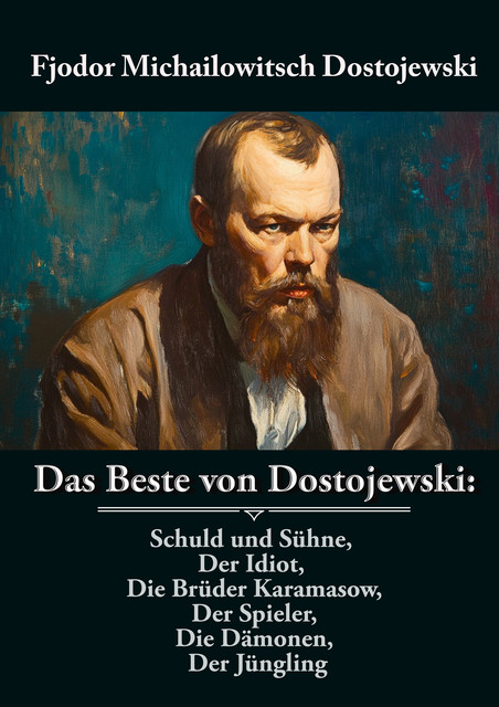 Das Beste von Dostojewski: Schuld und Sühne, Der Idiot, Die Brüder Karamasow, Der Spieler, Die Dämonen, Der Jüngling, Fjodor Michailowitsch Dostojewski