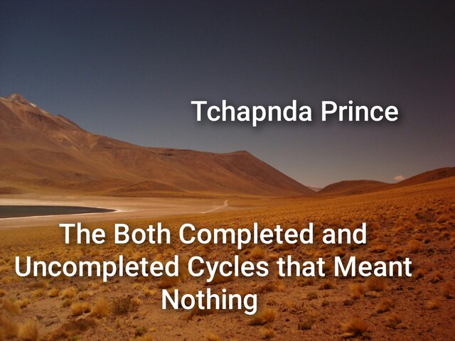 The Both Completed and Uncompleted Cycles that Meant Nothing, Tchapnda Prince