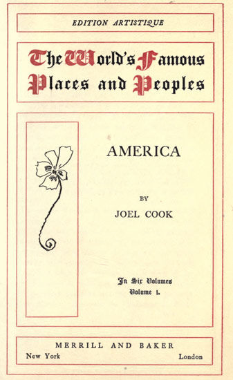 America, Volume 1 (of 6), Joel Cook