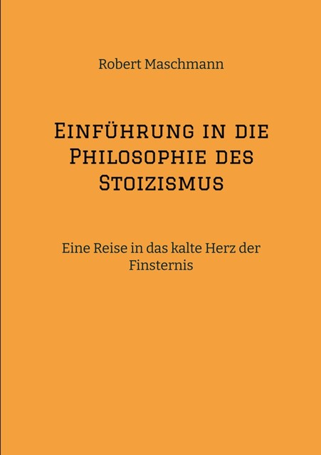 Reise ins Innere der Finsternis, Robert Maschmann