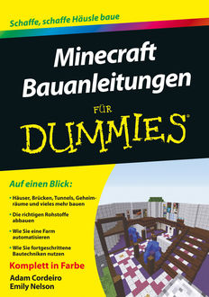 Minecraft Bauanleitungen für Dummies, Adam Cordeiro, Emily Nelson