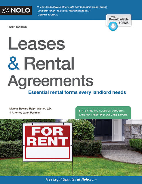 Leases & Rental Agreements, Janet Portman, Marcia Stewart