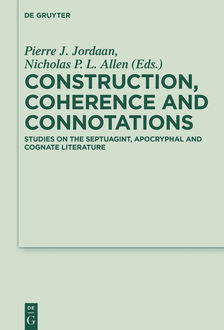 Construction, Coherence and Connotations, Walter de Gruyter