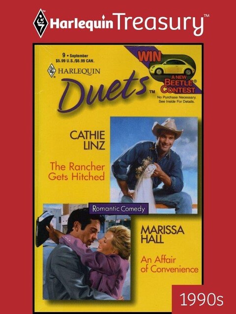 The Rancher Gets Hitched and An Affair of Convenience, Cathie Linz, Marissa Hall
