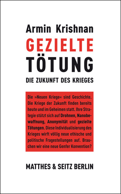 Gezielte Tötung, Armin Krishnan