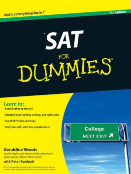 SAT For Dummies, Geraldine Woods