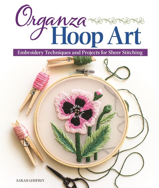 Organza Hoop Art, Sarah Godfrey