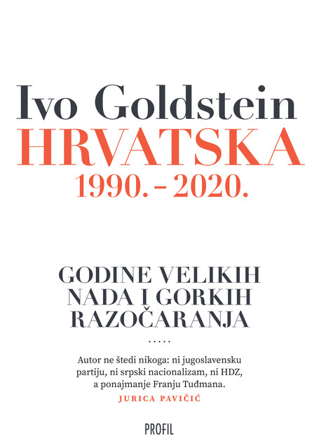 Hrvatska 1990. – 2020, Ivo Goldstein