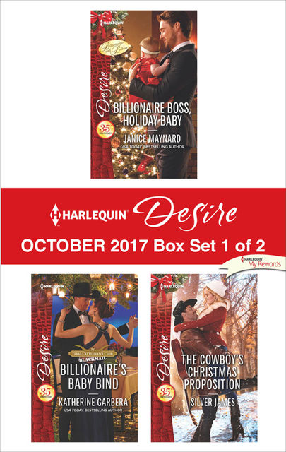 Harlequin Desire October 2017 – Box Set 1 of 2, James Silver, Janice Maynard, Katherine Garbera
