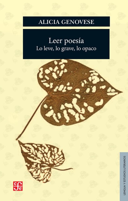 Leer poesía, Alicia Genovese
