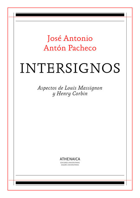 Intersignos, José Antonio Antón Pacheco