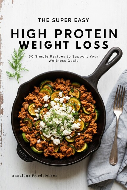 The Super Easy High Protein Weight Loss Cookbook, Annalena Friedrichsen