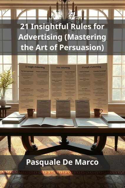 21 Insightful Rules for Advertising (Mastering the Art of Persuasion), Pasquale De Marco