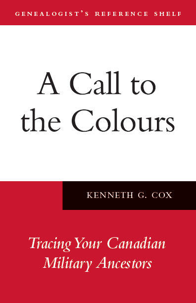 A Call to the Colours, Kenneth Cox