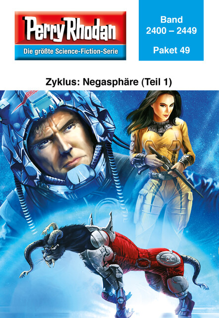 Perry Rhodan-Paket 49: Negasphäre (Teil 1), Perry Rhodan