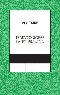 Tratado sobre la tolerancia, Voltaire