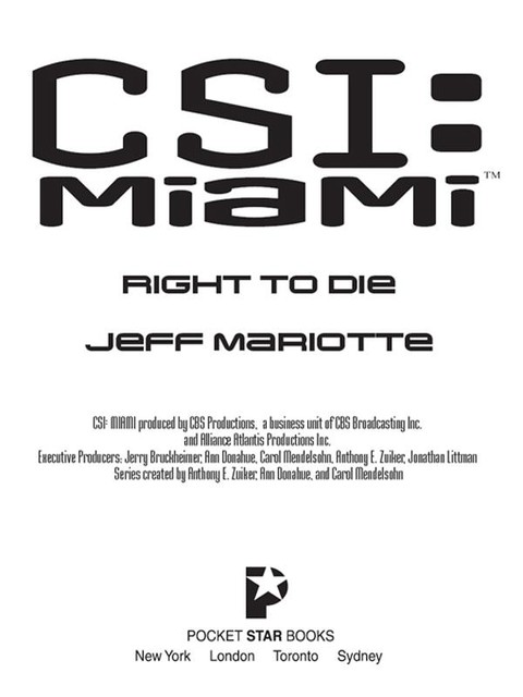 Right to Die, Jeff Mariotte