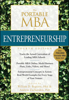 The Portable MBA in Entrepreneurship, William D. Bygrave
