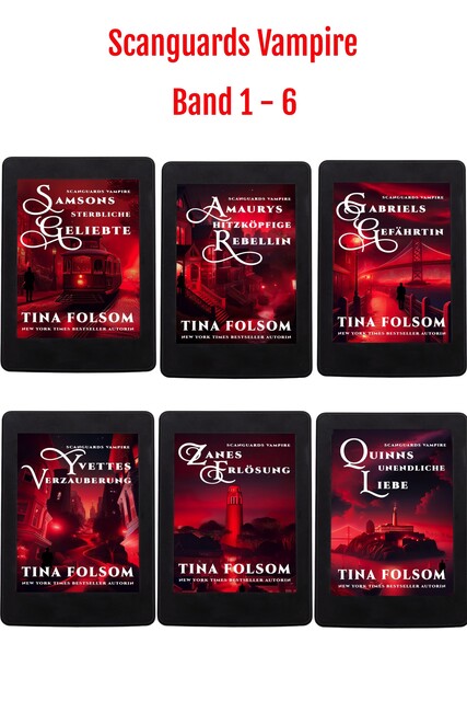 Scanguards Vampire (Band 1 – 6), Tina Folsom