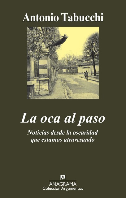 La oca al paso, Antonio Tabucchi