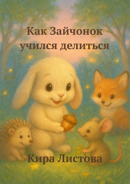 Как зайчонок учился делиться, Кира Листова