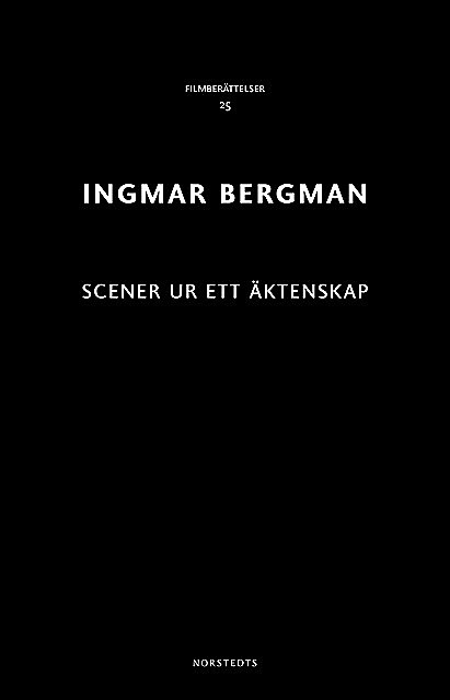 Scener ur ett äktenskap, Ingmar Bergman