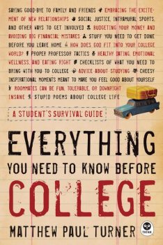 Everything You Need to Know Before College, Matthew Turner