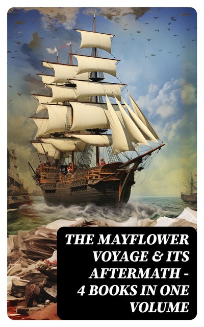 The Mayflower Voyage & Its Aftermath – 4 Books in One Volume, Azel Ames, William Bradford, Bureau of Military, Civic Achievement