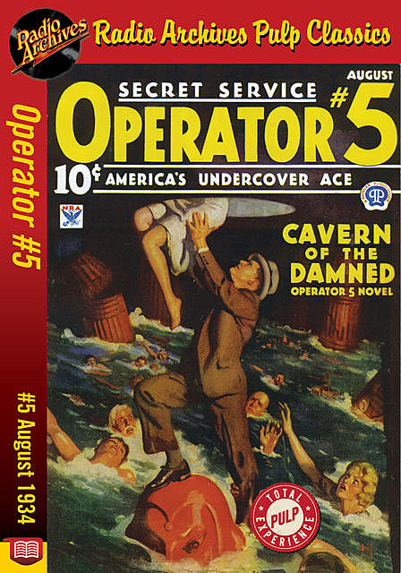 Operator #5 eBook #5 Cavern of the Damne, Curtis Steele