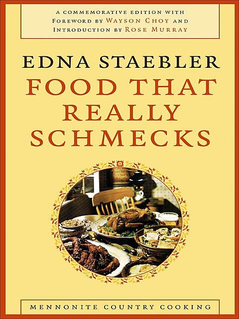 Food That Really Schmecks, Edna Staebler