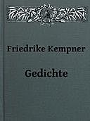 Gedichte Sechste vermehrte Auflage, Friederike Kempner