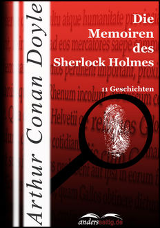 Die Memoiren des Sherlock Holmes, Arthur Conan Doyle
