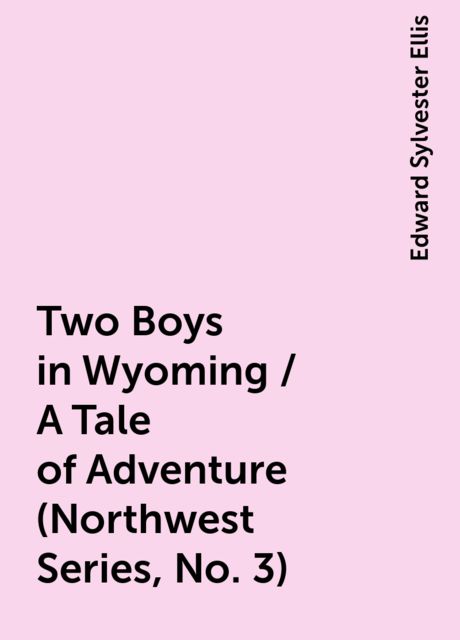 Two Boys in Wyoming / A Tale of Adventure (Northwest Series, No. 3), Edward Sylvester Ellis