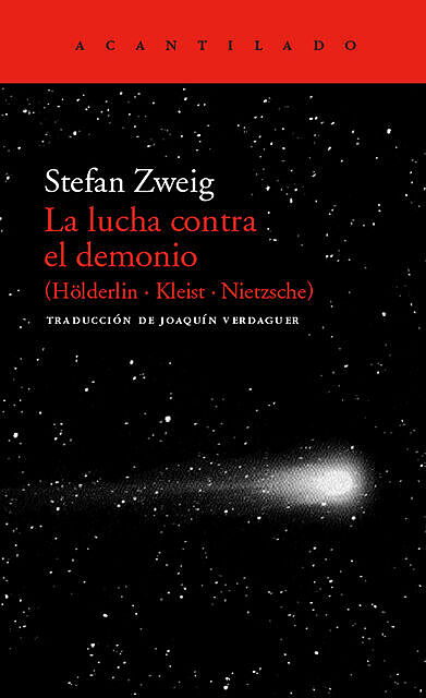 La lucha contra el demonio, Stefan Zweig