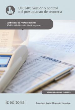 Gestión y control del presupuesto de tesorería. ADGN0108, Francisco Javier Montaño Hormigo