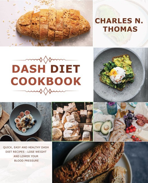Dash Diet Cookbook, Thomas Charles