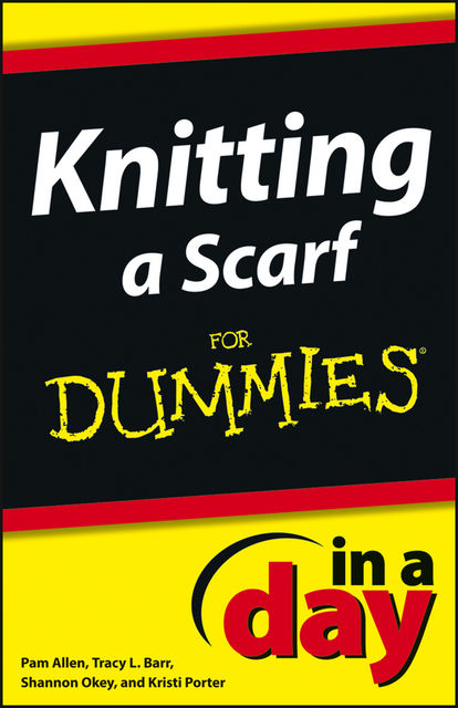 Knitting a Scarf In A Day For Dummies, Shannon Okey
