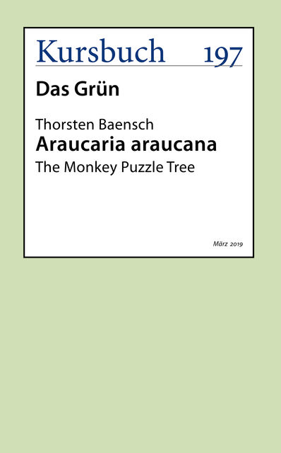 Araucaria Araucana, Thorsten Baensch