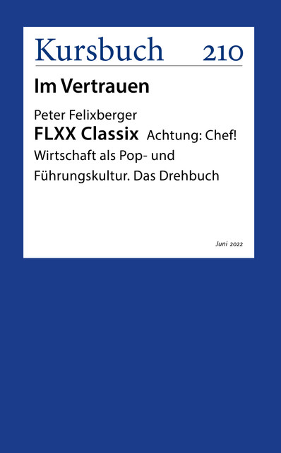 FLXX Classix | Schlussleuchten von und mit Peter Felixberger, Peter Felixberger